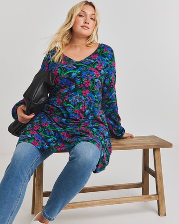 Joe Browns Our Favourite Floral Longline Jersey Tunic