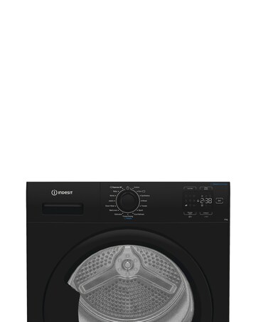 Indesit C YSD 82D BB UK 8kg Heat Pump Tumble Dryer Black + Install