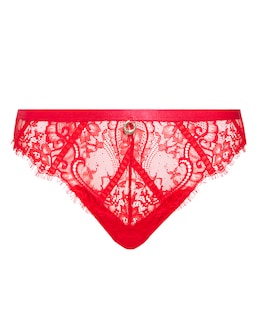 Simply Be Lace &amp; Mesh Brazilian