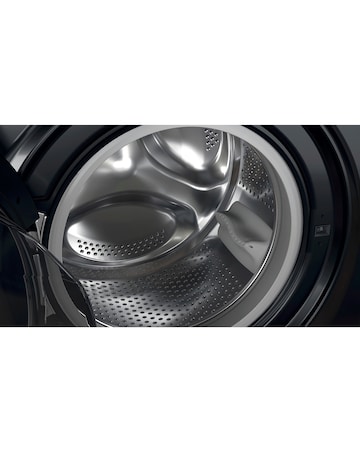 Hotpoint NSWM864CBSUKN, 8kg, 1600rpm Washing Machine - Black
