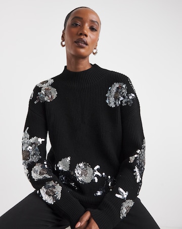 Joe Browns All That Shimmers Sequin Jumper