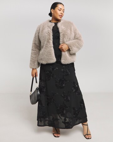 Joanna Hope Premium Faux Fur Jacket