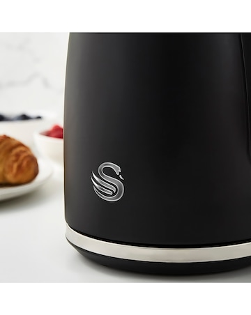 Tower Kettle, 2 Slice Toaster & Microwave Bundle - Black