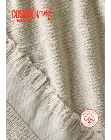 Cosmo Textured Cotton Pack of 2 Towels