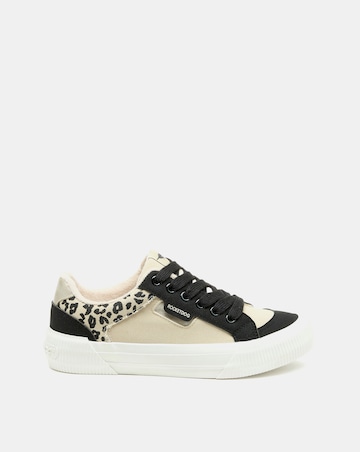 Rocket Dog Cheery Lace Up Colour Block Trainer Standard Fit