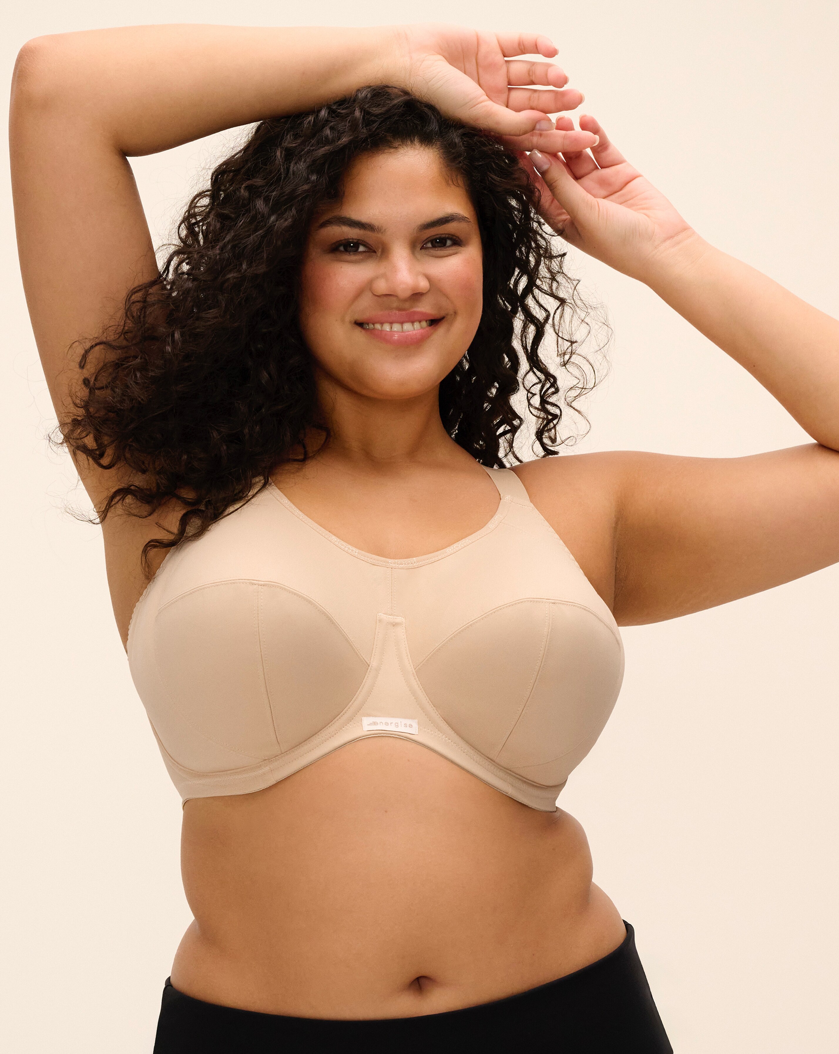 Elomi Energise High Impact Wired Sport Bra Nude