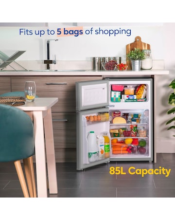 Russell Hobbs RH85UCFF482E1SS Under Counter Fridge Freezer - Stainless Steel