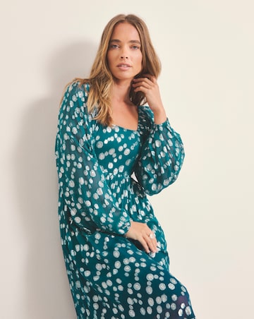 Simply Be Dobby Ombre Jacquard Maxi Dress