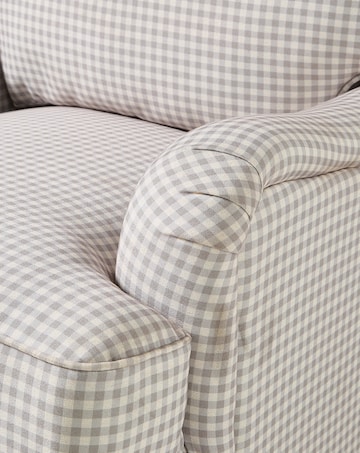 Wisteria Gingham Armchair