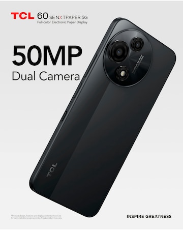 TCL 60 SE NXTPAPER 5G 256GB - Space Grey
