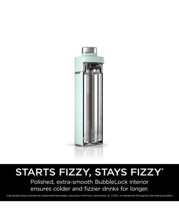 Ninja Thirsti Carbonated 700ml 24oz Bottle with Carbonation Lid in Mint
