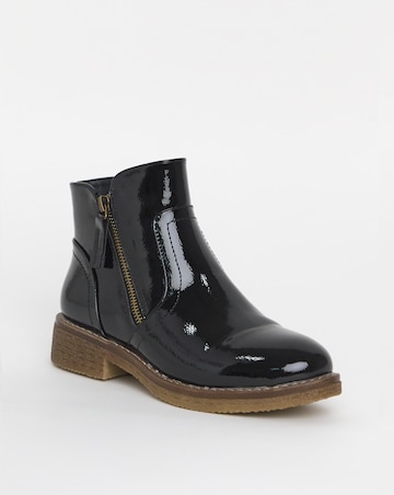 Cushion Walk Zip Chelsea Crepe E Fit