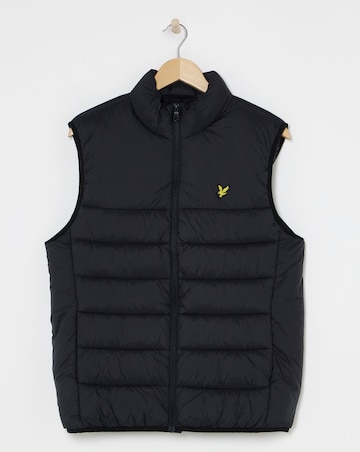 Lyle & Scott Wadded Gilet - Black