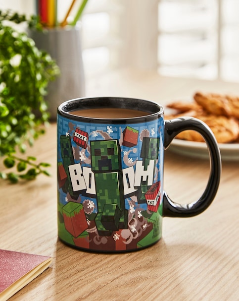 Minecraft Creeper Heat Change Mug