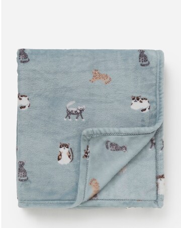 Kitty Kat Fleece Throw