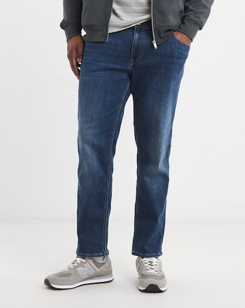 Jack & Jones Tim Straight Fit Jean - Blue
