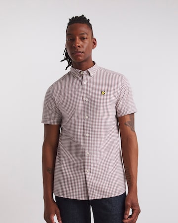Lyle & Scott Short Sleeve Gingham Shirt