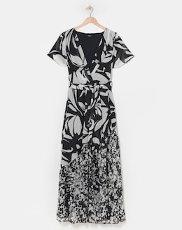 Joanna Hope Maxi Tie Waist Dress