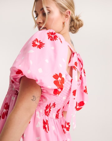 Lovedrobe Puff Sleeve Maxi Dress