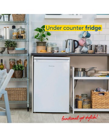 Russell Hobbs RH85UCLF552E1W 85cm Under Counter Fridge - White - E Rated