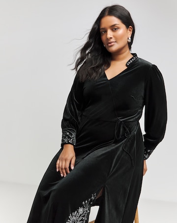 Joe Browns Starlight Velvet Midi Dress