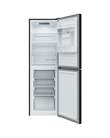 Hoover H FRIDGE 300 HOCT3L517EWBK-1 Low Frost Fridge Freezer Black + Install