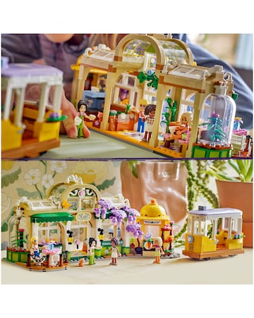 LEGO Friends Plant Cafe & Flower Shop Building Kit Pretend-Play Set 42671