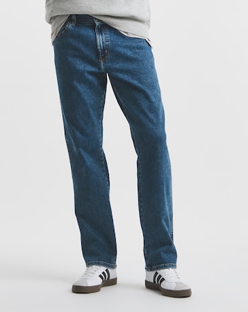 Wrangler Texas Straight Fit Jean - Stonewash