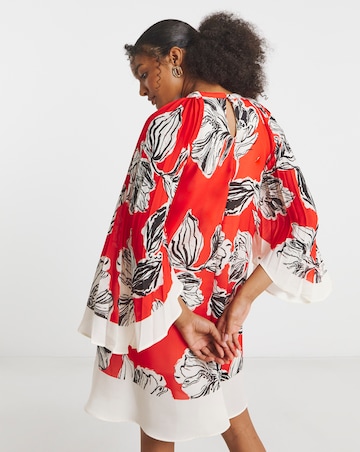 Joanna Hope Bat Wing Shift Dress