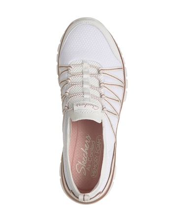 Skechers White Graceful Purecrush Trainers - Standard Fit (D)