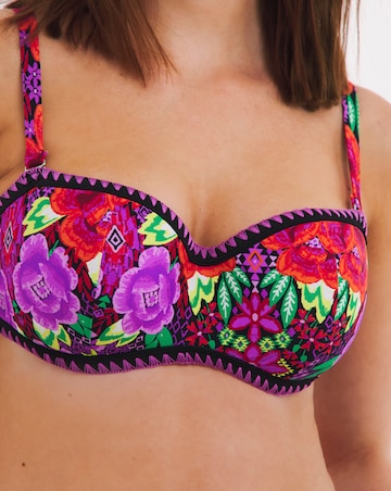 Figleaves Frida Underwired Bandeau Bikini Top