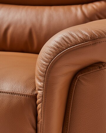 Dunne Faux Leather Power Recliner Chair