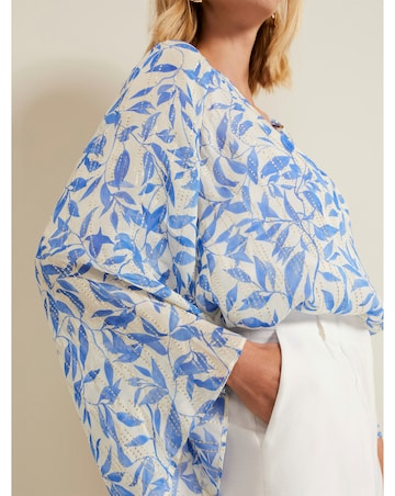 Phase Eight Simi Leaf Filcoupe Blouse