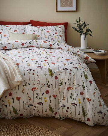 Pressed Flower Duvet Cover Set