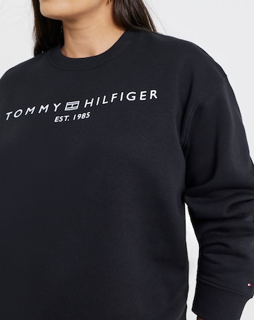 Tommy Hilfiger Modern Logo Crew Neck Sweatshirt