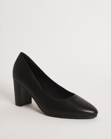 Dorothy Comfort Flexible Court Shoe - Wide Fit (E)