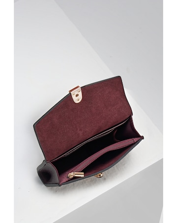 Luella Grey Leontina Black Cherry  Medium Purse