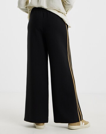 Tailored Side Stripe Wide Leg Trousers