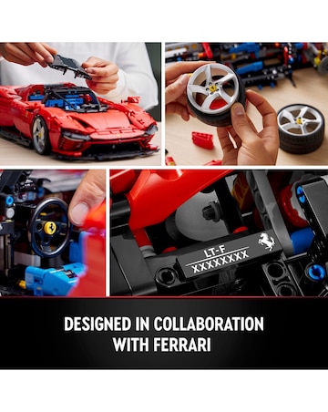 LEGO Technic Ferrari Daytona SP3 Model Race Car Set 42143