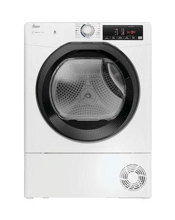 Hoover H-Dry 350 HRE H9N2TBE-80 9kg Heat Pump Dryer - White + Installation