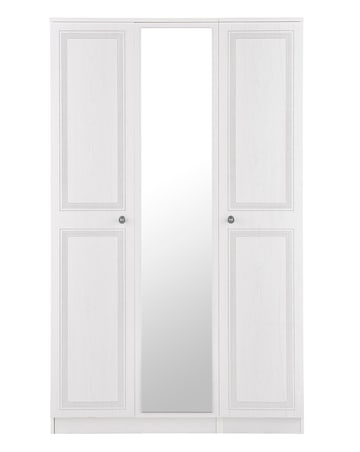 Richmond 3 Door Mirrored Wardrobe