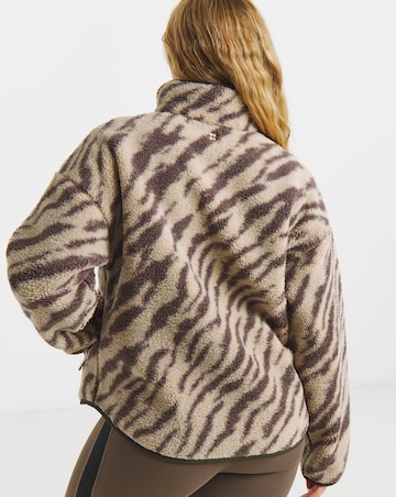 Sweaty Betty Plush Half Zip Printed Fleece