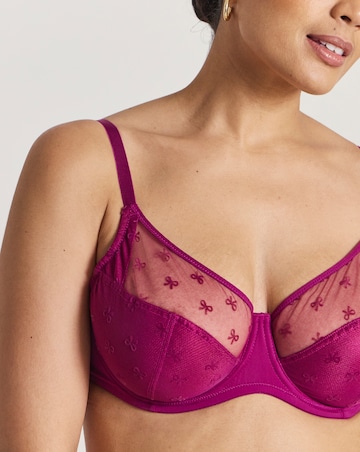 Pretty Secrets (2 Pack) Hannah Bow Full Cup Bras (B-G)