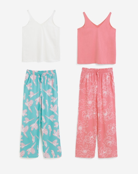 JD Williams (2 Pack) Cotton Pyjama Sets