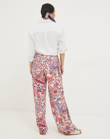 Fatface Paisley Palazzo Trousers