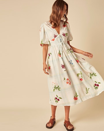 Nobody's Child Scottie Midi Dress Jemimah Check