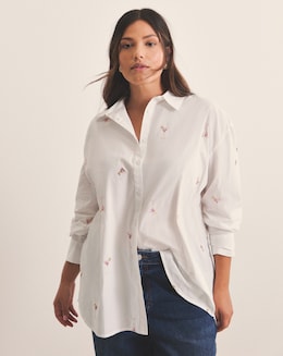 Cocktail Embroidered Shirt
