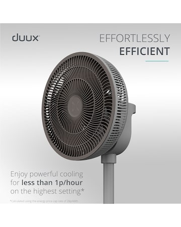 Duux Whisper 2 Grey Pedestal Fan