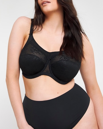 Goddess Verity Full Cup Wired Bra Black