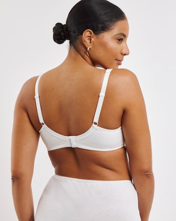 Pretty Secrets 2 Pack Elana Wired Full Cup Bras B-F - Black/White